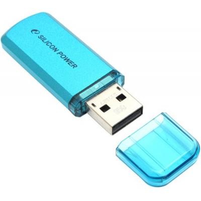 USB флеш накопитель Silicon Power 64GB Helios 101 Blue USB 2.0 (SP064GBUF2101V1B)