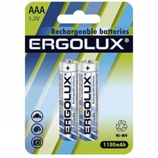 Акумулятор ERGOLUX AAA 1100 mAh Ni-MH * 2 R03/2bl (NHAАA1100BL2) Акумулятор ERGOLUX AAA 1100 mAh Ni-MH * 2 R03/2bl (NHAАA1100BL2)
