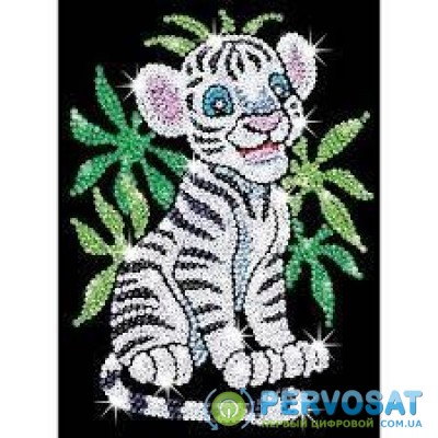 Sequin Art Набор для творчества RED Белый тигр Тоби