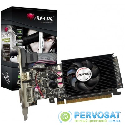Відеокарта AFOX GeForce GT610 2GB DDR3 64Bit DVI-HDMI-VGA low profile