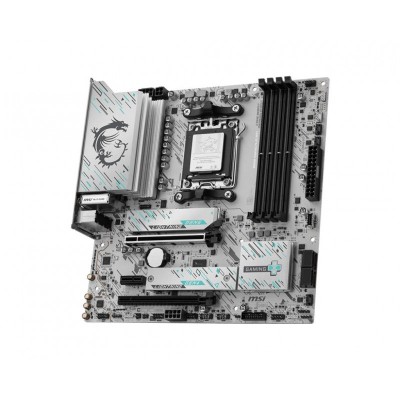 Материнcька плата MSI B850M GAMING PLUS WIFI sAM5 B850 4xDDR5 M.2 HDMI DP WiFi BT mATX