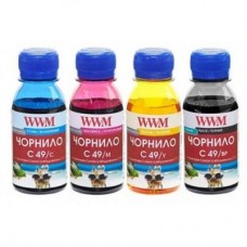 Чорнило WWM CANON GI-490 100г*4 (BP/C/M/Y) (C49SET4-2) Чорнило WWM CANON GI-490 100г*4 (BP/C/M/Y) (C49SET4-2)