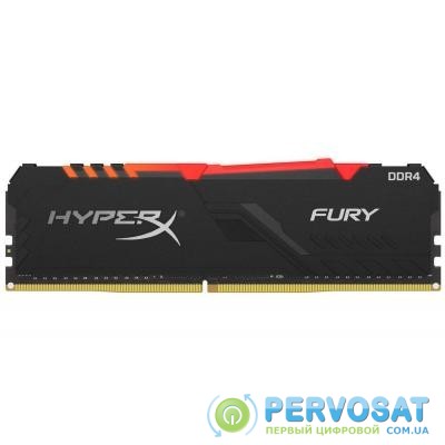 Модуль памяти для компьютера DDR4 16GB 3600 MHz HyperX Fury RGB Kingston (HX436C17FB3A/16)