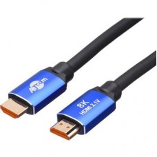 Кабель мультимедійний HDMI to HDMI 5.0m V2.1 Atcom (88855) Кабель мультимедійний HDMI to HDMI 5.0m V2.1 Atcom (88855)