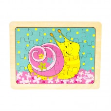 Пазл дерев'яний goki Равлик Susibelle 57506-1 Пазл дерев'яний goki Равлик Susibelle 57506-1