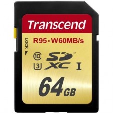 Карта пам'яті Transcend 64GB SDXC class 10 UHS-I U3 (TS64GSDU3) Карта пам'яті Transcend 64GB SDXC class 10 UHS-I U3 (TS64GSDU3)