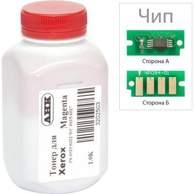 Тонер XEROX Phaser 6020/6022, WC 6025 Magenta (+ чип ) AHK (3202501)