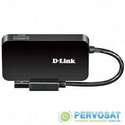 D-Link DUB-1341 4xUSB 3.0 компактный, без блока питания