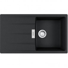 Мийка кухонна Franke Centro, фраграніт, прямокутник, з крилом, 860х500х200мм, чаша - 1, накладна, CNG 611-86, онікс Мийка кухонна Franke Centro, фраграніт, прямокутник, з крилом, 860х500х200мм, чаша - 1, накладна, CNG 611-86, онікс