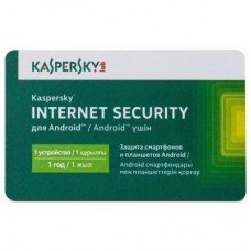 Антивірус Kaspersky Internet Security for Android 1-PDA 1 year Base Card (KL1091OOAFS17)