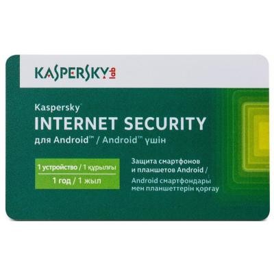 Антивирус Kaspersky Internet Security for Android 1-PDA 1 year Base Card (KL1091OOAFS17)