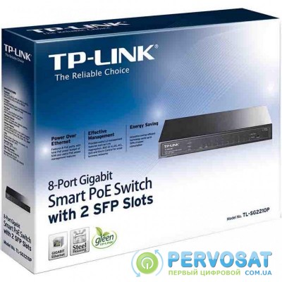 Коммутатор сетевой TP-Link TL-SG2210P