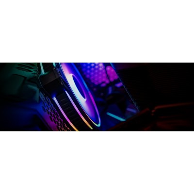 Набір корпусних вентиляторів Cooler Master MasterFan MF120 Halo 3in1 ARGB Sync+Wired ARGB Controller