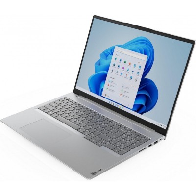 Ноутбук Lenovo ThinkBook 16-G6 16" WUXGA IPS AG, Intel i5-13420H, 16GB, F512GB, UMA, DOS, сірий Ноутбук Lenovo ThinkBook 16-G6 16" WUXGA IPS AG, Intel i5-13420H, 16GB, F512GB, UMA, DOS, сірий