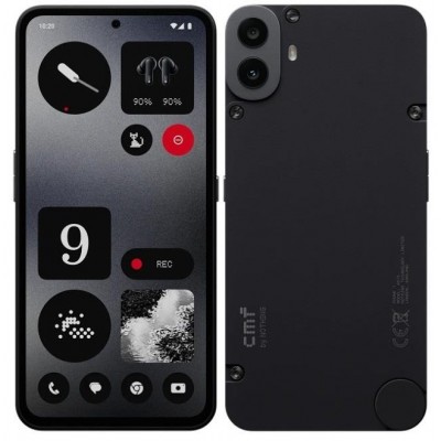 Смартфон CMF by Nothing Phone 1 6.67" 8/128ГБ, 2SIM, 5000мА•год, чорний Смартфон CMF by Nothing Phone 1 6.67" 8/128ГБ, 2SIM, 5000мА•год, чорний