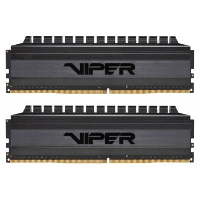 Модуль памяти для компьютера DDR4 16GB (2x8GB) 3600 MHz Viper Blackout Patriot (PVB416G360C7K)