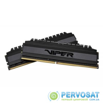 Модуль памяти для компьютера DDR4 16GB (2x8GB) 3600 MHz Viper Blackout Patriot (PVB416G360C7K)