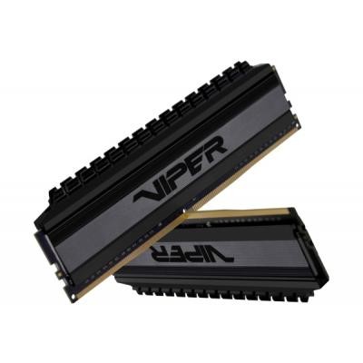 Модуль памяти для компьютера DDR4 16GB (2x8GB) 3600 MHz Viper Blackout Patriot (PVB416G360C7K)