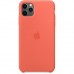 Чехол для моб. телефона Apple iPhone 11 Pro Max Silicone Case - Clementine (Orange) (MX022ZM/A)