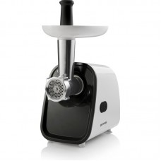 М'ясорубка Gorenje, 1500Вт, 1.9кг/хв, 2 решітки, насадка для ковбас, пластик/метал, білий/чорний М'ясорубка Gorenje, 1500Вт, 1.9кг/хв, 2 решітки, насадка для ковбас, пластик/метал, білий/чорний