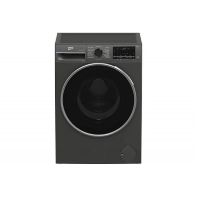 Пральна машина Beko фронтальна, 8кг, 1200, A+++, 56см, дисплей, пар, інвертор, графіт