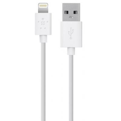 Зарядное устройство Belkin USB Micro Charger (220V + LIGHTNING сable, USB 1A) (F8J025vf04-WHT)