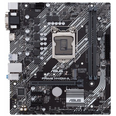 Материнcкая плата ASUS PRIME_H410M-A/CSM s1200 H410 2xDDR4 M.2 HDMI-DVA-VGA CSM mATX