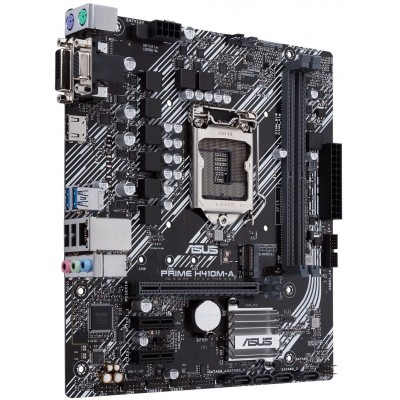 Материнcкая плата ASUS PRIME_H410M-A/CSM s1200 H410 2xDDR4 M.2 HDMI-DVA-VGA CSM mATX