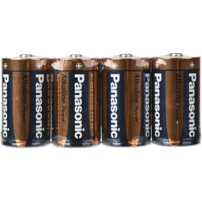 Батарейка PANASONIC D LR20 Alkaline Power (Shrink) * 4 (LR20APB/4P)