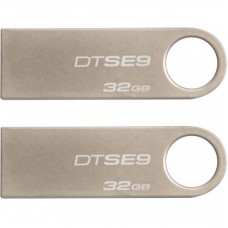 USB флеш накопичувач Kingston 2x32GB DataTraveler SE9 USB 2.0 (DTSE9H/32GB-2P) USB флеш накопичувач Kingston 2x32GB DataTraveler SE9 USB 2.0 (DTSE9H/32GB-2P)
