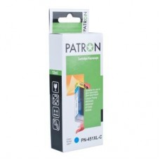 Картридж PATRON CANON CLI-451XLC (PN-451XLC) CYAN (CI-CAN-CLI-451-C-PN) Картридж PATRON CANON CLI-451XLC (PN-451XLC) CYAN (CI-CAN-CLI-451-C-PN)