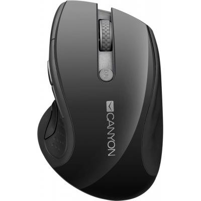 Мышка CANYON CNS-CMSW01B Wireless Black (CNS-CMSW01B)