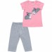 Пижама Matilda с зайчиками (12310-4-140G-pink)