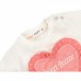 Набір дитячого одягу Breeze з сердечком і оборочкою (11261-98G-peach)