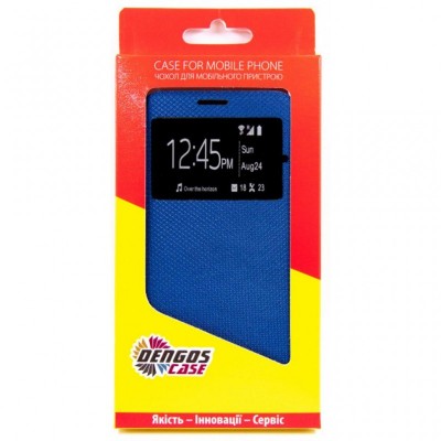 Чохол до моб. телефона DENGOS Flipp-Book Call ID Samsung Galaxy A02s (A025), blue (DG-SL-BK-276)