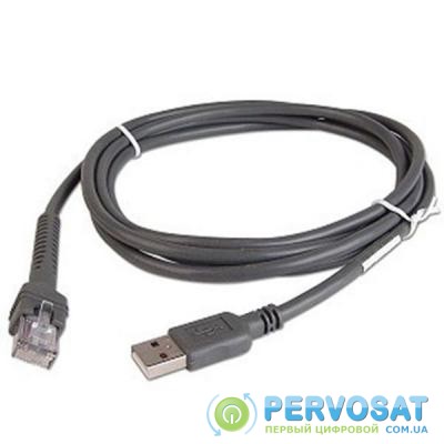 Интерфейсный кабель Symbol/Zebra USB кабель для сканера штрих-кода (совместимый) (USB кабель для сканера Motorolla)