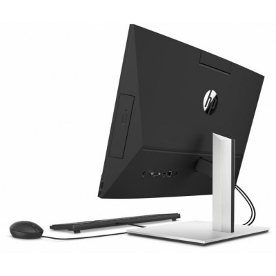 Комп'ютер персональний моноблок HP ProOne 440-G6 23.8" FHD IPS AG, Intel i3-10100, 8GB, F256GB+1TB, UMA, WiFi, кл+м, Win10P, чорний