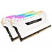 Модуль пам'яті для комп'ютера DDR4 16GB (2x8GB) 3200 MHz Vengeance RGB Pro White CORSAIR (CMW16GX4M2C3200C16W)