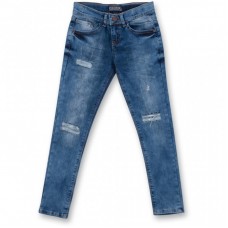 Джинси Breeze з дірками (20069-134G-blue) Джинси Breeze з дірками (20069-134G-blue)