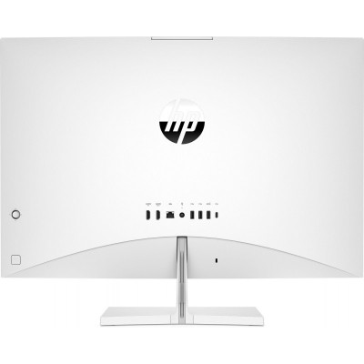 Комп'ютер персональний моноблок HP Pavilion 27&quot; FHD IPS AG, Intel i5-13400T, 16GB, F512GB, NVD1650-4, WiFi, кл+м, DOS, білий