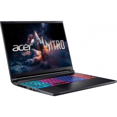 Ноутбук Acer Nitro V 16S ANV16S-41 16" WUXGA IPS, AMD R7-260, 32GB, F1TB, NVD5060-8, Lin, чорний