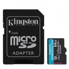 Карта пам'яті Kingston 64GB microSDXC class 10 UHS-I U3 A2 Canvas Go Plus (SDCG3/64GB) Карта пам'яті Kingston 64GB microSDXC class 10 UHS-I U3 A2 Canvas Go Plus (SDCG3/64GB)