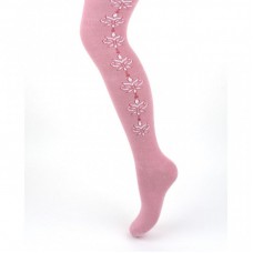 Колготки UCS SOCKS з рожевими квіточками з боків (M0C0301-0876-3G-dark-pink) Колготки UCS SOCKS з рожевими квіточками з боків (M0C0301-0876-3G-dark-pink)