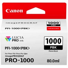 Картридж Canon PFI-1000PBK (Photo Black) (0546C001) Картридж Canon PFI-1000PBK (Photo Black) (0546C001)