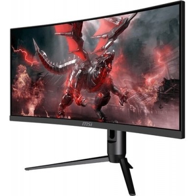 Монітор LCD 29.5&quot; MSI Optix MAG301CR2 2xHDMI, DP, USB-C, 2xUSB, VA, 2560x1080, 21:9, 200Hz, 1ms, 103%sRGB, CURVED, FreeSync, HAS, HDR400