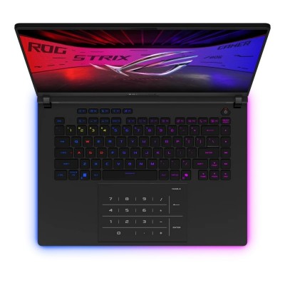 Ноутбук ASUS ROG Strix SCAR 16 G635LX-RW082X 16" 2.5K mLED, Intel Ultra 9 275HX, 32GB, F1+1TB, NVD5090-24, Win11P, Чорний Ноутбук ASUS ROG Strix SCAR 16 G635LX-RW082X 16" 2.5K mLED, Intel Ultra 9 275HX, 32GB, F1+1TB, NVD5090-24, Win11P, Чорний