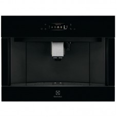 Кавомашина Electrolux вбудована, 2,5л, зерно+мелена, автомат.капуч, дисплей, сернор.керування, підсвітка, чорний Кавомашина Electrolux вбудована, 2,5л, зерно+мелена, автомат.капуч, дисплей, сернор.керування, підсвітка, чорний