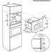 Кавомашина Electrolux вбудована, 2,5л, зерно+мелена, автомат.капуч, дисплей, сернор.керування, підсвітка, чорний