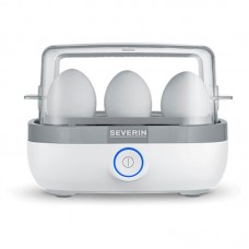 Яйцеварка Severin 420Вт, електр. керування , на 6 яєць, звуков., сигнал, пластик, білий Яйцеварка Severin 420Вт, електр. керування , на 6 яєць, звуков., сигнал, пластик, білий