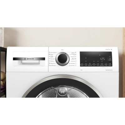 Сушильна машина Bosch тепловий насос, 9кг, A++, 61см, дисплей, білий Сушильна машина Bosch тепловий насос, 9кг, A++, 61см, дисплей, білий